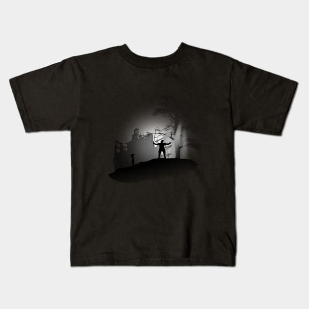 Limbo's Souls Kids T-Shirt by Manoss